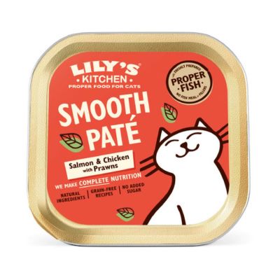 Lilys Kitchen Salmon and Chicken Pate for Cats 85g