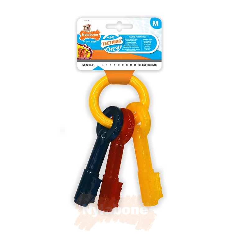 Nylabone Puppy Teething Keys Medium