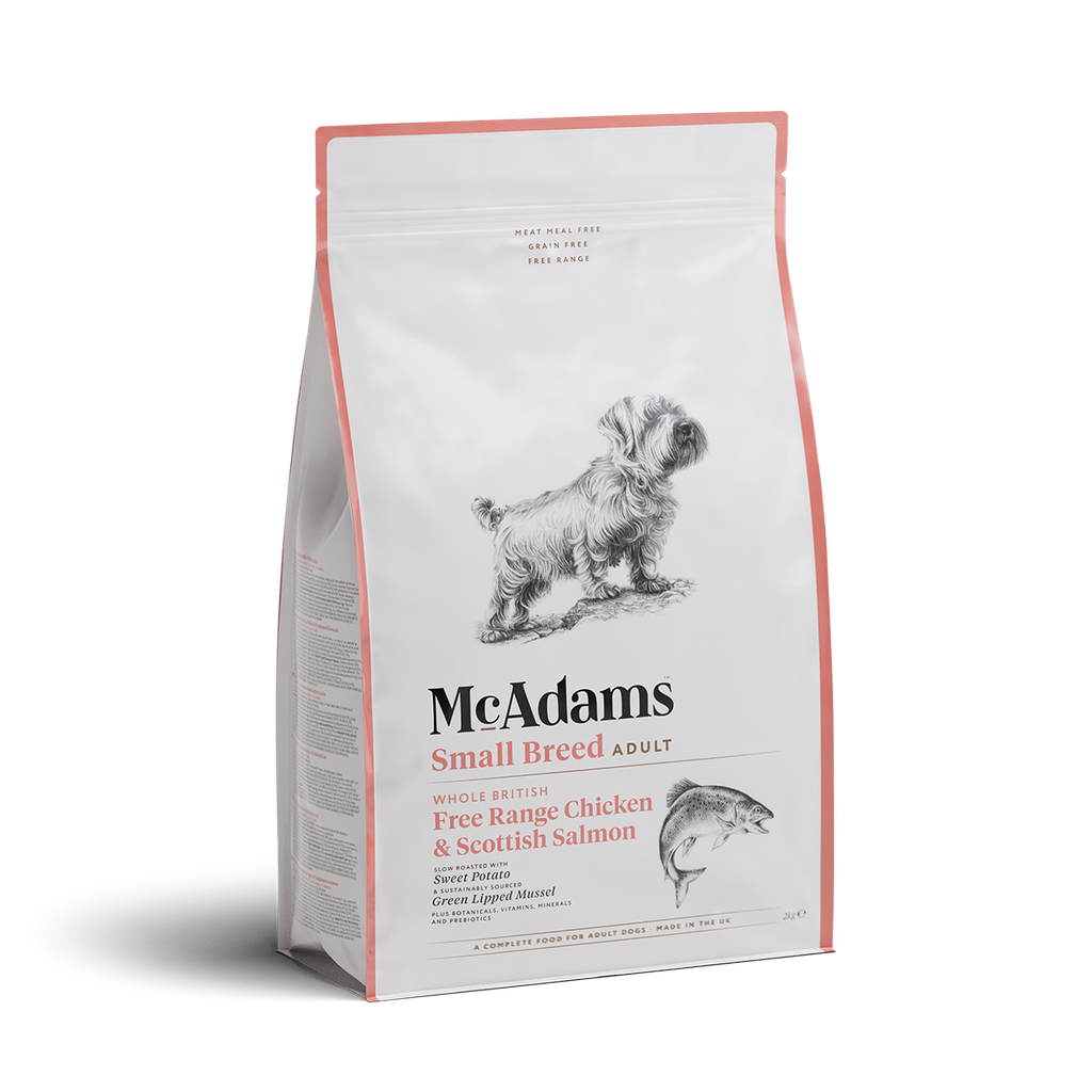 McAdams Free Range Chicken & Salmon Small Breed 2kg