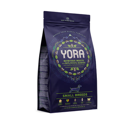 Yora Insect Protein Adult Small Breed Dog Food 1.5kg