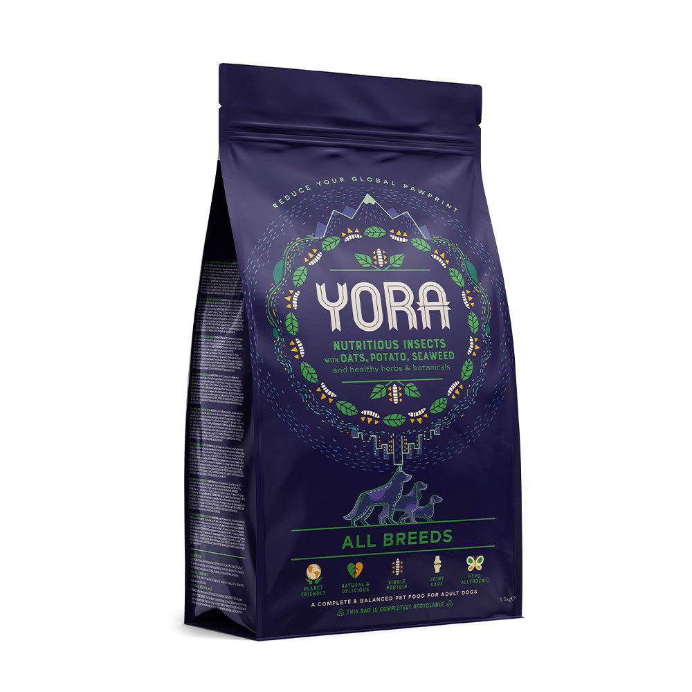 Yora Insect Protein Adult All Breed Dog Food 1.5kg