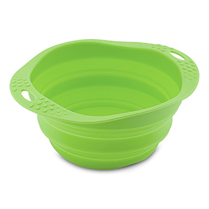 Beco Small Green Pop Up Travel Bowl