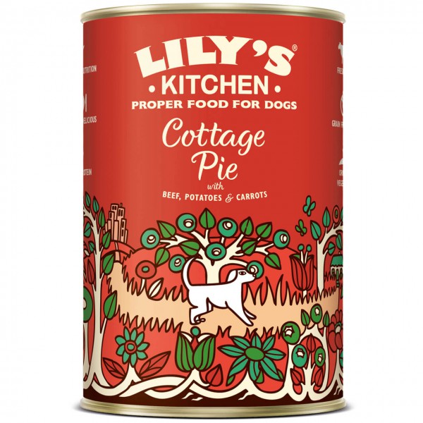 Lilys Kitchen Cottage Pie for Dogs 400g