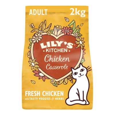 Lilys Kitchen Chicken Casserole Dry Cat Food 2kg