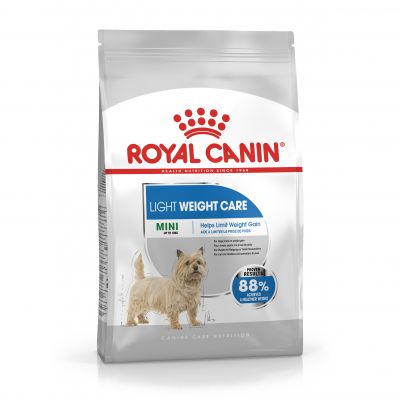 Royal Canin Mini Light Weight Care                                                                                                                                                               For dogs with a tendency to gain weight from 10 months 3kg