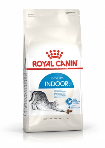 Royal Canin Indoor 27                                                
Adult cats living indoors from 1-7 years 2kg