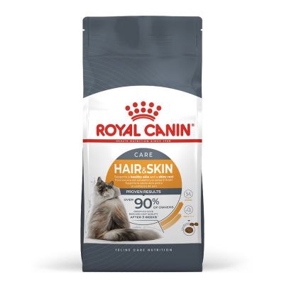 Royal Canin Hair & Skin Care                                                                                                                                                                Supports healthy skin and coat from 1 - 7 years 400g