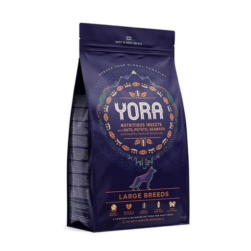 Yora Insect Protein Adult Large Breed Dog Food 1.5kg