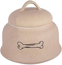 Ministry Of Pets Sandstone Dog Treat Jar