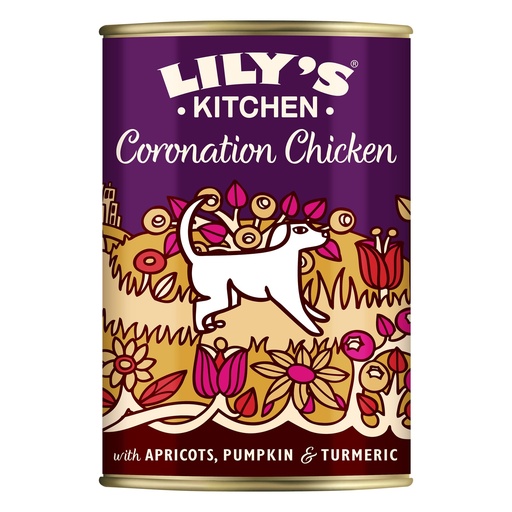 Lilys Kitchen Coronation Chicken for Dogs 400g